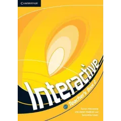 INTERACTIVE 2 TEACHERS BOOK WITH WEB ZONE ACCESS Garan Holcombe, Helen Hadkins, Samantha Lewis - Cambridge University Press
