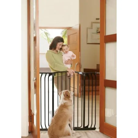 Bramka Bezpieczeństwa 100 Cm X 97-106 Cm Dreambaby Chelsea Xtra-Tall & Xtra-Wide Czarna