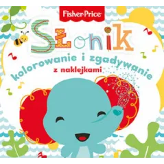 FISHER PRICE KOLOROWANKA PODŁOGOWA SŁONIK 2+ - Olesiejuk