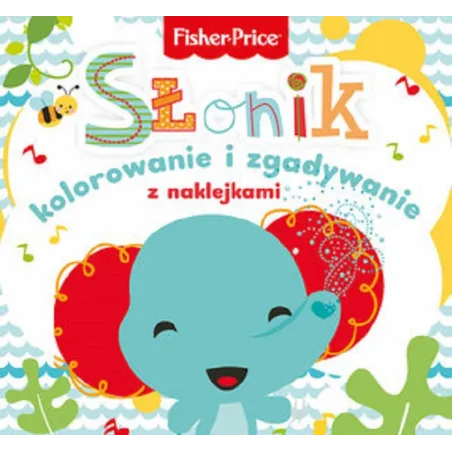 FISHER PRICE KOLOROWANKA PODŁOGOWA SŁONIK 2+ - Olesiejuk