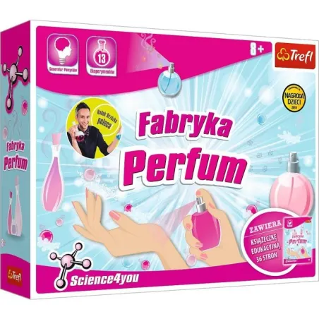 FABRYKA PERFUM ZESTAW 13 EKSPERYMENTÓW 8+ - Trefl