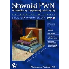 SŁOWNIKI ORTOGRAFICZNY I POPRAWNEJ POLSZCZYZNY CD-ROM - PWN PL
