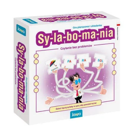 Sylabomania Gra Planszowa I Układanka 5+ Sylabomania Gra Planszowa I Układanka 5+