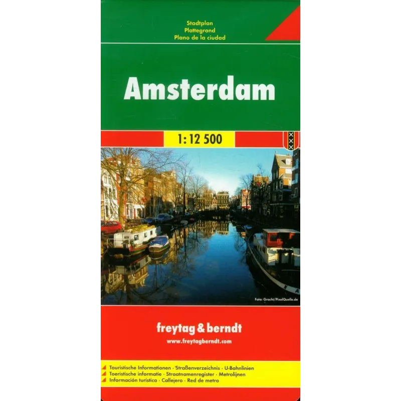 AMSTERDAM PLAN MIASTA 1:12500 - fraytag & berndt