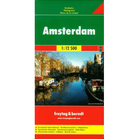AMSTERDAM PLAN MIASTA 1:12500 - fraytag & berndt