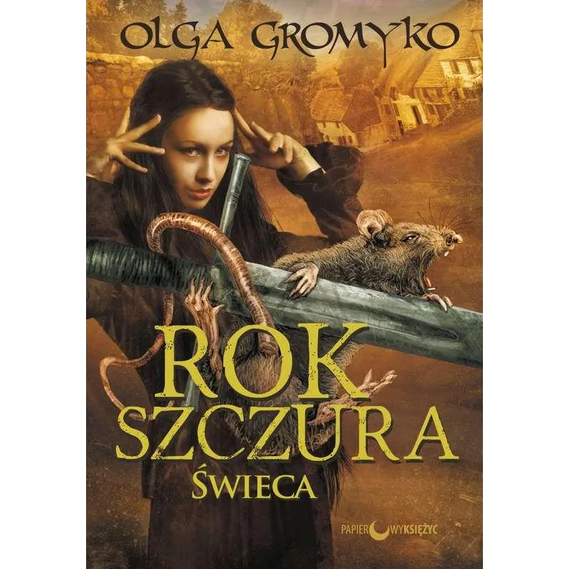 ŚWIECA ROK SZCZURA Olga Gromyko - Papierowy księżyc