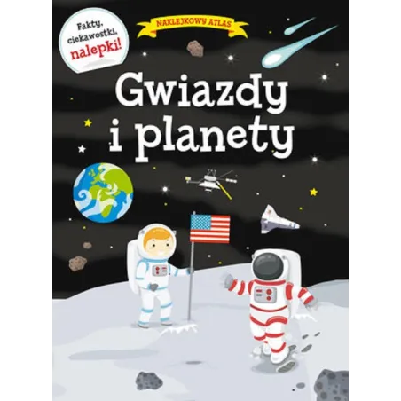 NAKLEJKOWY ATLAS GWIAZDY I PLANETY Holly Brook-Piper - Olesiejuk