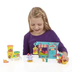 SKLEPIK ZE ZWIERZĄTKAMI PLAY-DOH TOWN 3+