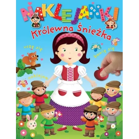 KRÓLEWNA ŚNIEŻKA. NAKLEJANKI - Olesiejuk