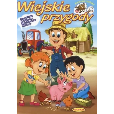 Wiejskie Przygody Krzyżówki Zgadywanki Labirynty Rebusy Wiejskie Przygody Krzyżówki Zgadywanki Labirynty Rebusy