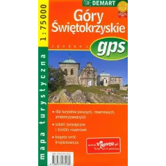 GÓRY ŚWIĘTOKRZYSKIE MAPA TURYSTYCZNA 1:75 000 - Demart