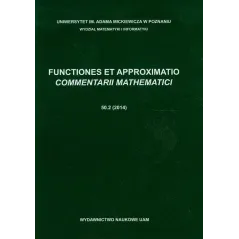 FUNCTIONES ET APPROXIMATIO 50.2 - Wydawnictwo Naukowe UAM