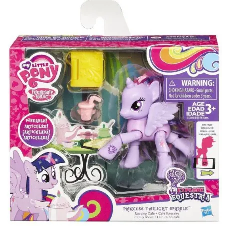 KSIĘŻNICZKA TWILIGHT SPARKLE KUCYK DO POZOWANIA MY LITTLE PONY 3+ - Hasbro