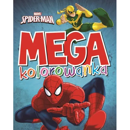 SPIDER-MAN MEGA KOLOROWANKA - Olesiejuk