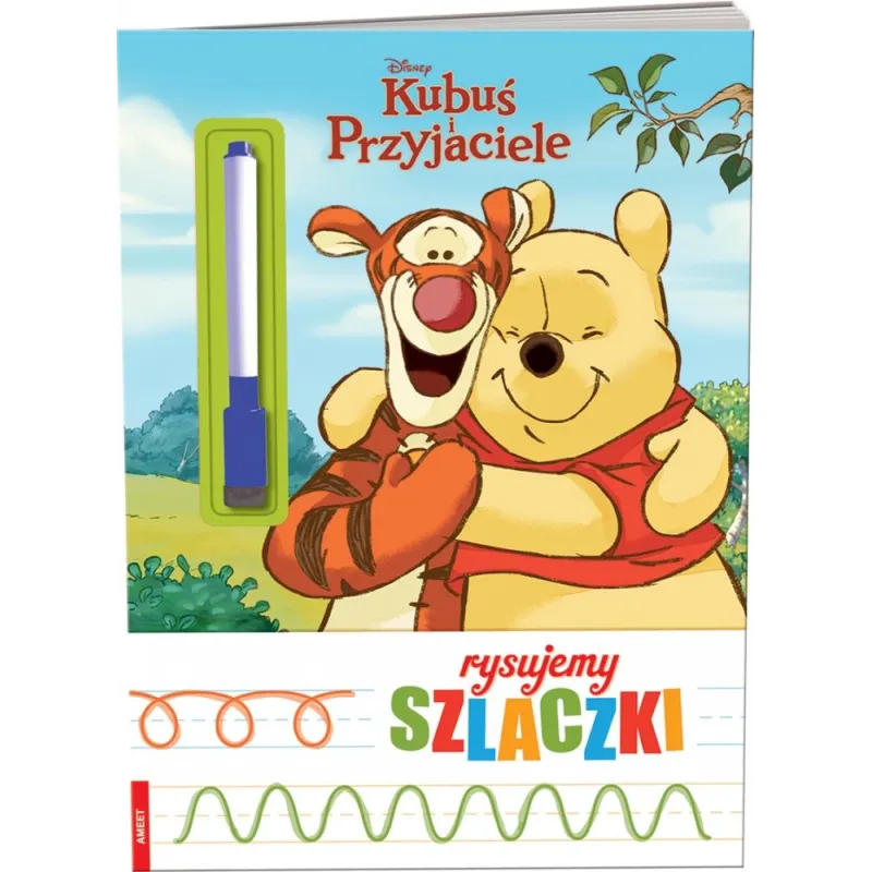 DISNEY KUBUŚ I PRZYJACIELE RYSUJEMY SZLACZKI - Ameet