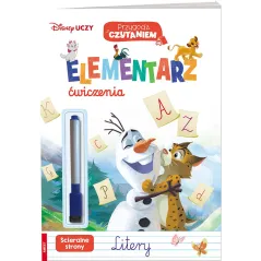 DISNEY UCZY. ELEMENTARZ. ĆWICZENIA, LITERY - Ameet