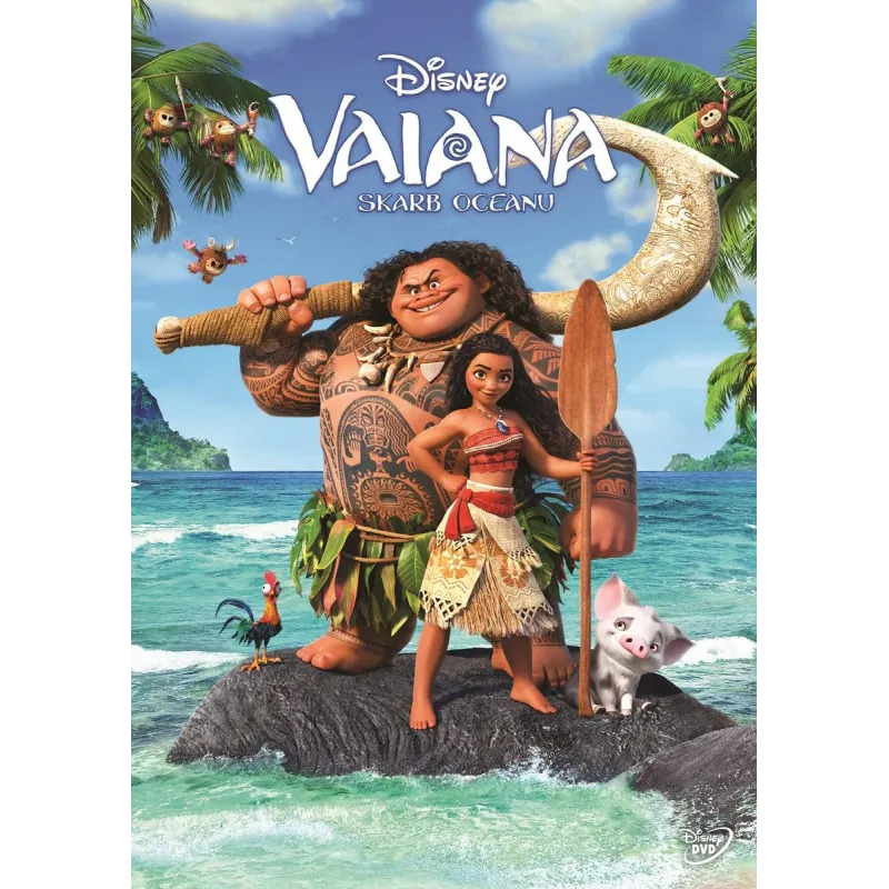 VAIANA SKARB OCEANU DVD PL - Galaktyka
