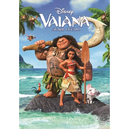 VAIANA SKARB OCEANU DVD PL - Galaktyka
