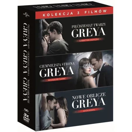 GREY KOLEKCJA 3 FILMÓW DVD PL - Filmostrada