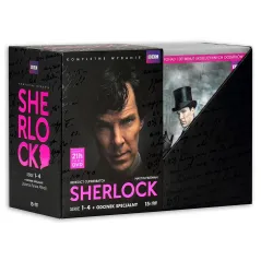 SHERLOCK SERIE 1-4 + ODCINEK SPECJALNY DVD PL - Best Film