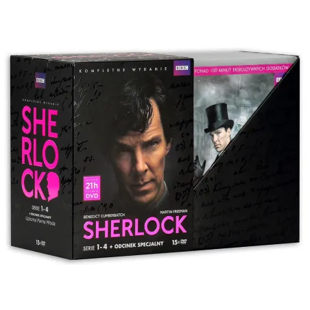Sherlock Serie 1-4 + Odcinek Specjalny Dvd Pl Sherlock Serie 1-4 + Odcinek Specjalny Dvd Pl