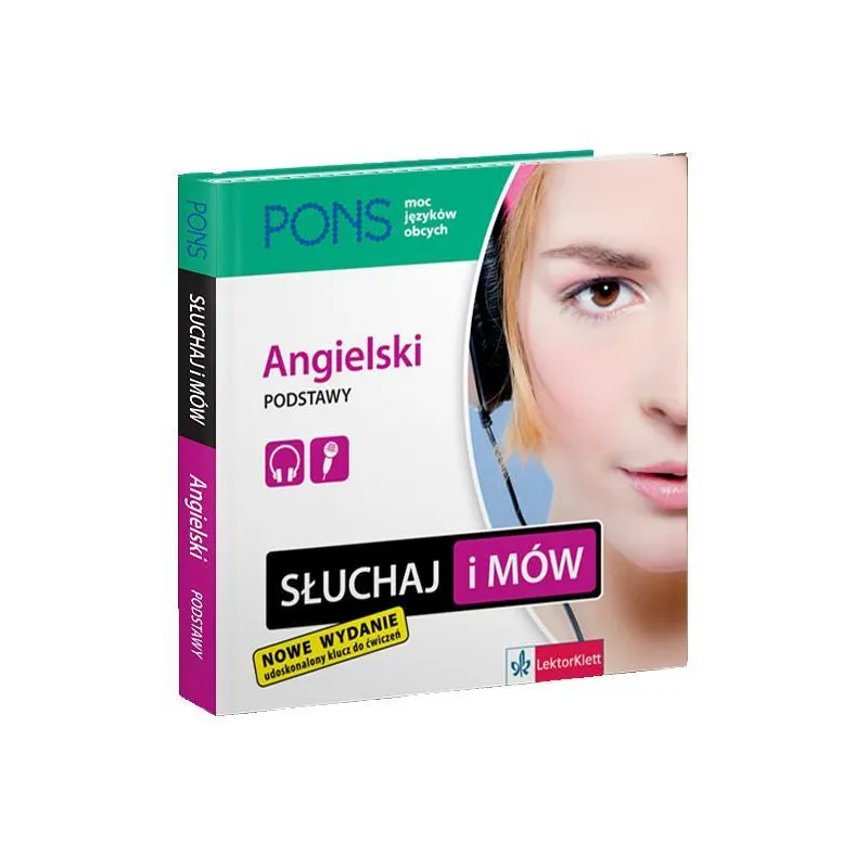 SŁUCHAJ I MÓW ANGIELSKI PODSTAWY + 2 CD - LektorKlett