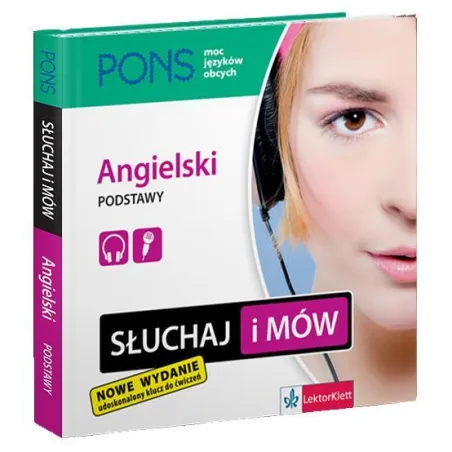 SŁUCHAJ I MÓW ANGIELSKI PODSTAWY + 2 CD - LektorKlett