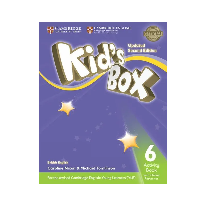 KIDS BOX 6 ACTIVITY BOOK + ONLINE Caroline Nixon, Michael Tomlinson - Cambridge University Press