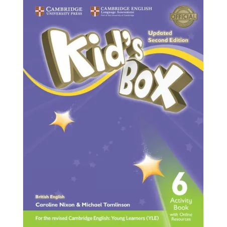KIDS BOX 6 ACTIVITY BOOK + ONLINE Caroline Nixon, Michael Tomlinson - Cambridge University Press