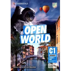 OPEN WORLD C1 ADVANCED STUDENTS BOOK WITH ANSWERS WITH CAMBRIDGE ONE DIGITAL PACK Anthony Cosgrove, Claire Wijayatilake - Cam...