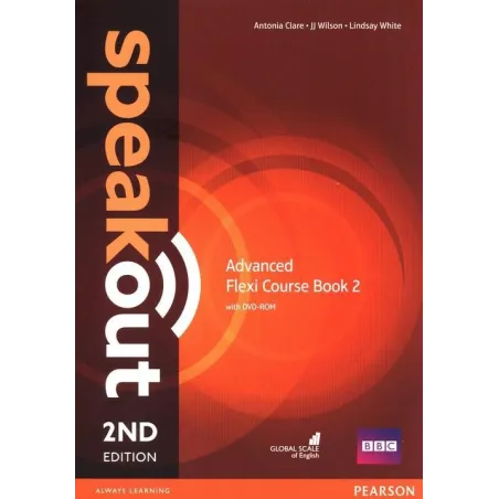 SPEAKOUT 2ND EDITION ADVANCED FLEXI COURSE BOOK 2 + DVD Clare Antonia, Wilson JJ, White Lindsay - Pearson Education Limited
