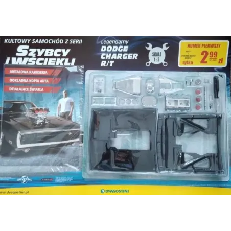SZYBCY I WŚCIEKLI LEGENDARNY DODGE CHARGER R/T NR 1 1:34 II GATUNEK - De Agostini