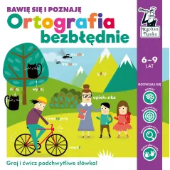 GRA ORTOGRAFIA BEZBŁĘDNIE BAWIĘ SIĘ I POZNAJĘ KAPITAN NAUKA Bożena Dybowska - Edgard