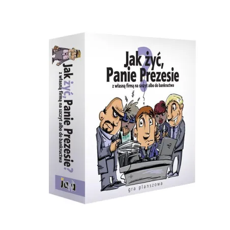 JAK ŻYĆ PANIE PREZESIE GRA PLANSZOWA 12+ - Jawa