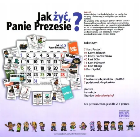 Jak Żyć Panie Prezesie? Gra Planszowa 12+