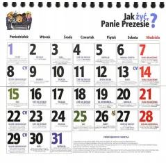 JAK ŻYĆ PANIE PREZESIE? GRA PLANSZOWA 12+