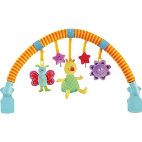 ZAWIESZKA DO WÓZKA I FOTELIKA ŁUK MUZYCZNY Z ZABAWKAMI TAF TOYS 0+ - Taf Toys