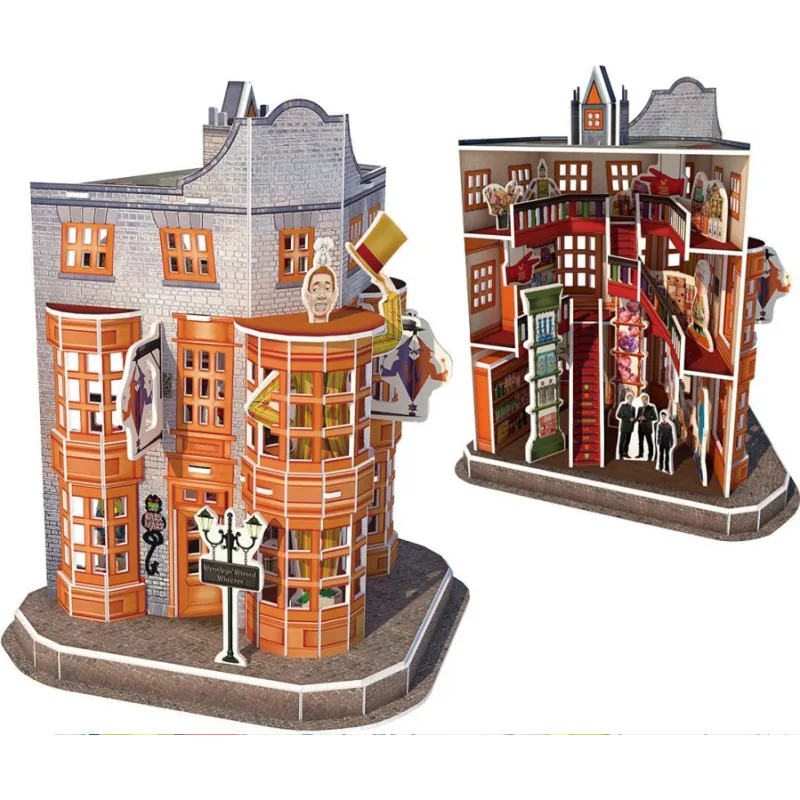 MAGICZNE DOWCIPY WEASLEYÓW NA POKĄTNEJ PUZZLE 3D 62 ELEMENTY HARRY POTTER 8+ - Dante