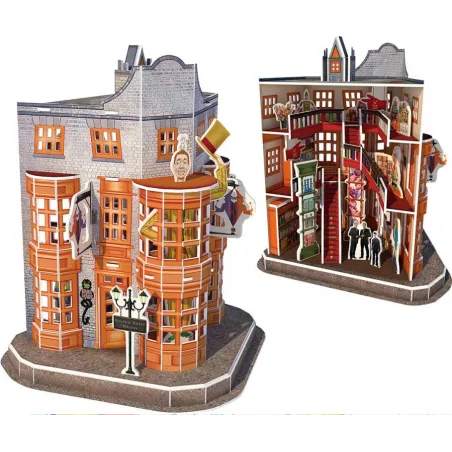 MAGICZNE DOWCIPY WEASLEYÓW NA POKĄTNEJ PUZZLE 3D 62 ELEMENTY HARRY POTTER 8+ - Dante