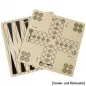 Ludo + Backgammon Gra Planszowa Zestaw Do Stołków/Taboretów Werkhaus Ludo + Backgammon Gra Planszowa Zestaw Do Stołków/Taboretów Werkhaus