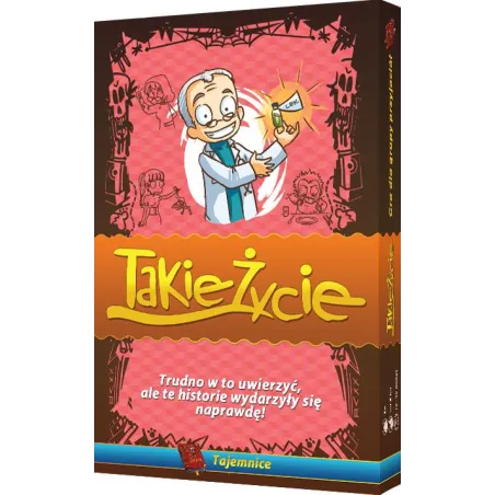 TAKIE ŻYCIE - TAJEMNICE GRA KARCIANA 14+ - Rebel
