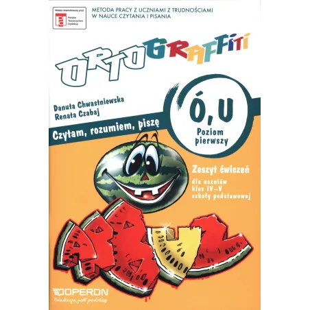 ORTOGRAFFITI ZESZYT ĆWICZEŃ KLASA 4-5 POZIOM 1 - Operon