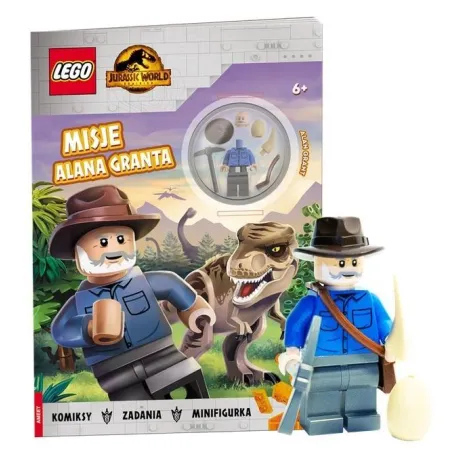 LEGO JURASSIC WORLD MISJE ALANA GRANTA 6+ - Ameet