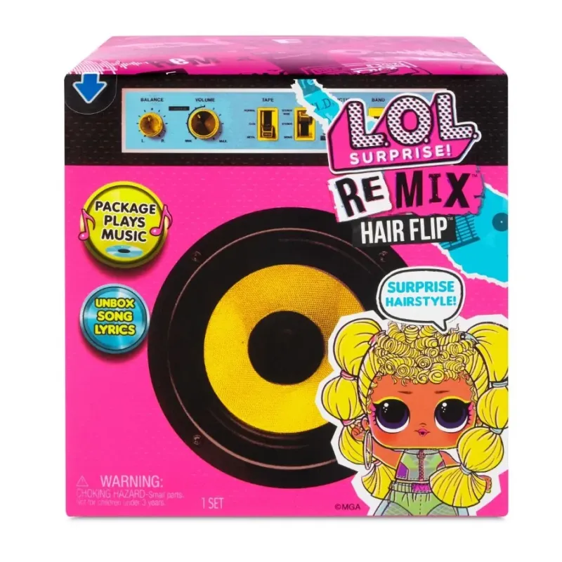 L.O.L. SURPRISE LALECZKI REMIX HAIR FLIP 3+ - MGA Entertainment LTD