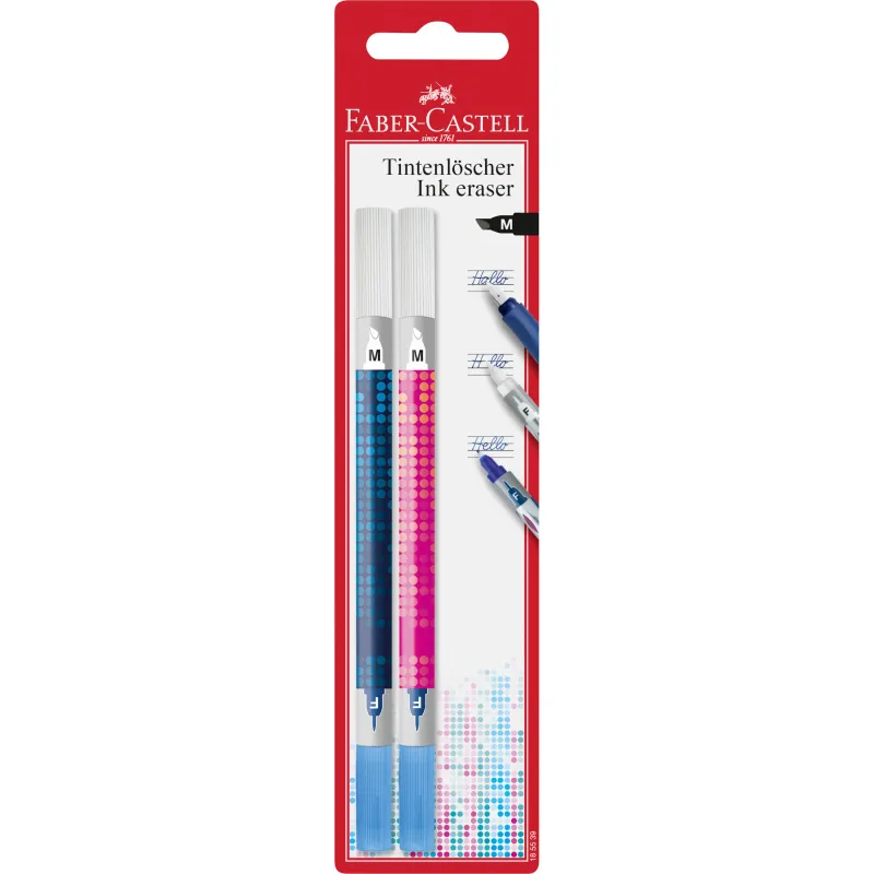 WYMAZYWACZ DO ATRAMENTU 2 SZT. - Faber Castell