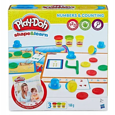 LICZBY I LICZENIE CIASTOLINA PLAY DOH 2+