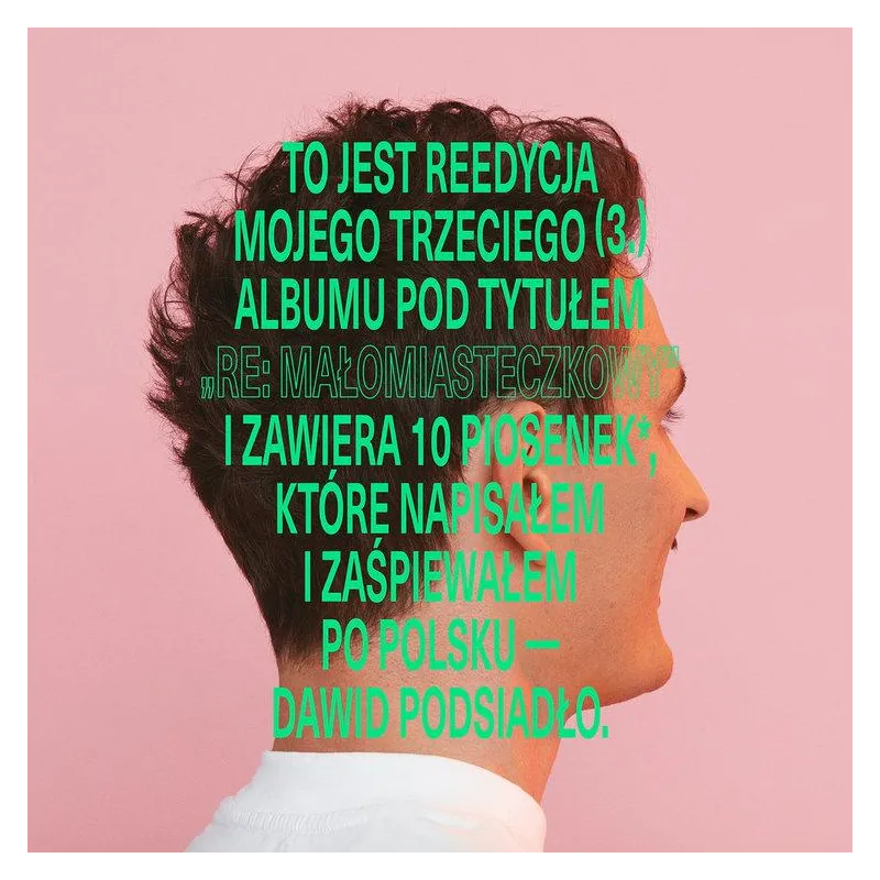DAWID PODSIADŁO MAŁOMIASTECZKOWY CD - Sony Music Entertainment