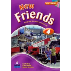 NEW FRIENDS 4 PODRĘCZNIK Z PŁYTĄ CD - Pearson
