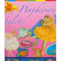 BAJKOWE BALETY. KSIĄŻKA Z MAGNESAMI - Olesiejuk