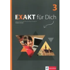 EXAKT FUR DICH 3 KSIĄŻKA ĆWICZEŃ + DVD JĘZYK NIEMIECKI DLA SZKÓŁ PONADGIMNAZJALNYCH - LektorKlett